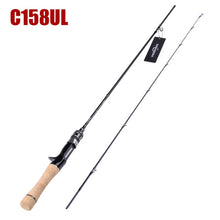 Load image into Gallery viewer, SeekBass flexible ul spinning rod 1.58m1.8m 0.8-5g lure weight ultralight spinning rods ultra light casting spinning fishing rod