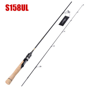 SeekBass flexible ul spinning rod 1.58m1.8m 0.8-5g lure weight ultralight spinning rods ultra light casting spinning fishing rod