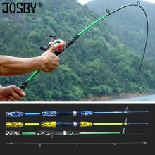 Load image into Gallery viewer, Spinning Casting Hand Lure Fishing Rod Pesca Carbon Pole Canne Carp Fly Gear Reel Seat feeder Ultralight Mini Travel Surf 1.8M