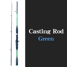 Load image into Gallery viewer, Spinning Casting Hand Lure Fishing Rod Pesca Carbon Pole Canne Carp Fly Gear Reel Seat feeder Ultralight Mini Travel Surf 1.8M