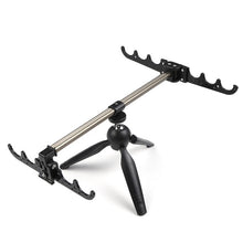 Load image into Gallery viewer, Lixada Adjustable Carp Fishing Rod Pod Stand Fishing Pole Pod  Holder Retractable Fishing Tackle Fishing Accessory