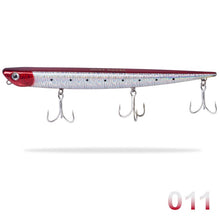 Load image into Gallery viewer, Hunthouse swimbait bay ruf manic fishing lure pencil bait sinking 99mm 18.5g 155mm 31.5g origin hook for sea bass bluefish perch