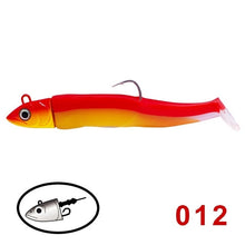 Load image into Gallery viewer, Hunthouse fishing minnow black black minnow head 25g 40g 60g 90g 120g  90mm 110mm 125mm 135mm 155mm minnow black leurre souple