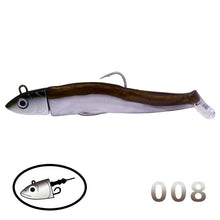 Load image into Gallery viewer, Hunthouse fishing minnow black black minnow head 25g 40g 60g 90g 120g  90mm 110mm 125mm 135mm 155mm minnow black leurre souple