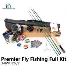 Load image into Gallery viewer, Maximumcatch Maxcatch Premier 8&#39;6&#39;&#39;/9&#39; 3-8WT Complete Fly Fising Rod Kit Combo