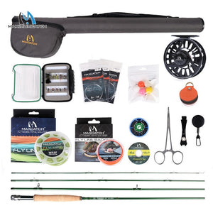 Maximumcatch Maxcatch Premier 8'6''/9' 3-8WT Complete Fly Fising Rod Kit Combo