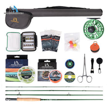 Load image into Gallery viewer, Maximumcatch Maxcatch Premier 8&#39;6&#39;&#39;/9&#39; 3-8WT Complete Fly Fising Rod Kit Combo