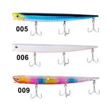 Load image into Gallery viewer, Hunthouse swimbait bay ruf manic fishing lure pencil bait sinking 99mm 18.5g 155mm 31.5g origin hook for sea bass bluefish perch