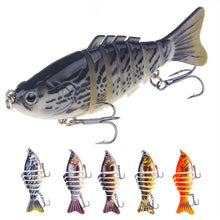 Load image into Gallery viewer, 1 PCS 16g/10cm Fishing Lures Sinking Swing Swim Wobblers Multi Jointed Swimbait Artificial Multi-Segment Baits Fishing Tackle