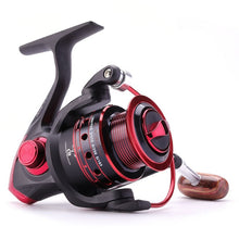 Load image into Gallery viewer, Spinning Fishing Reel 12BB + 1 Bearing Balls 500-9000 Series Metal Coil Spinning Reel Boat Rock Fishing Wheel