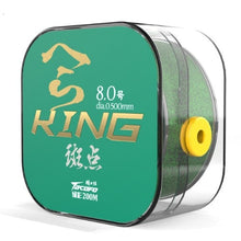 Load image into Gallery viewer, 200 Meters Speckle carp fluorocarbon Fishing Line Thread Line Invisible Camouflage Nylon Rubber Thread Fishing Line Algae Line