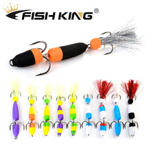 Load image into Gallery viewer, FISH KING Mandula Fishing Lure Soft Lure Foam Bait Swimbait Wobbler Bass Pike Lure Minnow Insect Artificial Baits Fishing Tackle