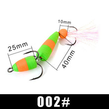 Load image into Gallery viewer, FISH KING Mandula Fishing Lure Soft Lure Foam Bait Swimbait Wobbler Bass Pike Lure Minnow Insect Artificial Baits Fishing Tackle