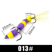 Load image into Gallery viewer, FISH KING Mandula Fishing Lure Soft Lure Foam Bait Swimbait Wobbler Bass Pike Lure Minnow Insect Artificial Baits Fishing Tackle