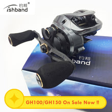 Load image into Gallery viewer, Fishband Baitcast Reel GH100 GH150 7.2:1 Carp Bait Cast Casting Carbon Fishing Reel For trout perch tilapia Bass Fishing Tackle