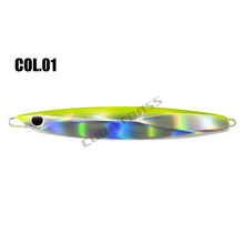 Load image into Gallery viewer, Countbass Jigging Fishing Lures 60g 80g 100g 120g 150g, Saltwater Slide Jigs Leurre Lead Metal Fish Bait Snapper Lure