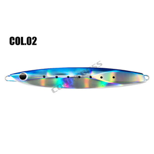 Countbass Jigging Fishing Lures 60g 80g 100g 120g 150g, Saltwater Slide Jigs Leurre Lead Metal Fish Bait Snapper Lure