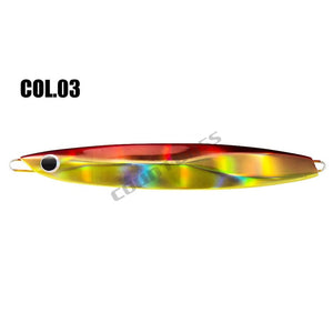 Countbass Jigging Fishing Lures 60g 80g 100g 120g 150g, Saltwater Slide Jigs Leurre Lead Metal Fish Bait Snapper Lure