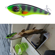 Load image into Gallery viewer, Hunthouse Jerkbait Musky Buster Pike Fishing Lure Jerk VIB Baits Sharp Hooks Slow Sinking Big Bass Pesca Leurre jerkbaits