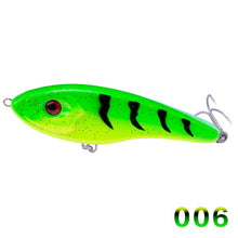 Load image into Gallery viewer, Hunthouse Jerkbait Musky Buster Pike Fishing Lure Jerk VIB Baits Sharp Hooks Slow Sinking Big Bass Pesca Leurre jerkbaits