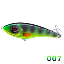 Load image into Gallery viewer, Hunthouse Jerkbait Musky Buster Pike Fishing Lure Jerk VIB Baits Sharp Hooks Slow Sinking Big Bass Pesca Leurre jerkbaits