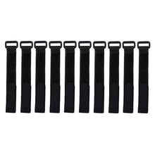 Load image into Gallery viewer, Wholesale 10pcs Reusable Fishing Rod Strap Nylon Clasp Non-slip Fishing Pole Wrap Band Holder Fastener Adjustable