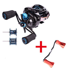 Load image into Gallery viewer, Mavllos GB 152g Ultra Light BFS Baitcasting Fishing Reel Left Right Hand Double Metal Spool  6.5:1 Fishing Bait Casting Reel