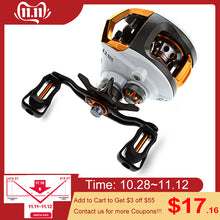 Load image into Gallery viewer, 12 + 1 Bearings Waterproof Left / Right Hand Baitcasting Fishing Reel High Speed Fishing Reel with Magnetic Brake System