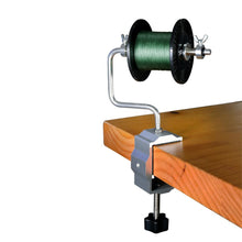 Load image into Gallery viewer, Portable Aluminum Stable Fishing Line Winder Line Spool Spooler System Suction Cup Fishing Line Accessories Tool