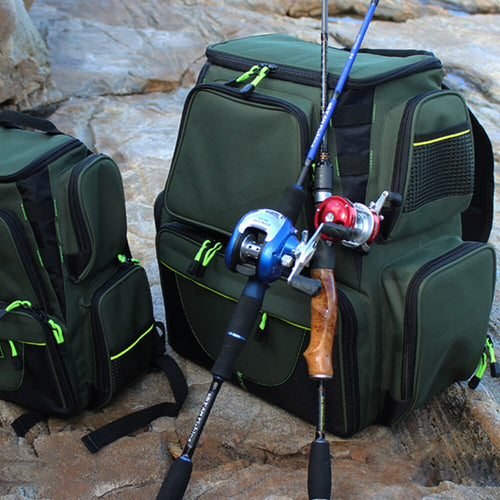 Fishing Bag Large Capacity Multifunctional Backpack Outdoor Fishing Tackle Bags Carp Fishing Tackle Pesca