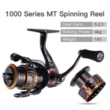 Load image into Gallery viewer, Kingdom Fishing Rod Reel Combo Baitcasting Spinning 2&amp;3 Sections Fuji Rod Lightweight Spinning&amp;Casting Reel For Pike Fishing Etc