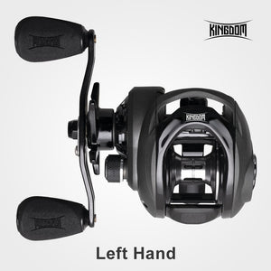 Kingdom Fishing Rod Reel Combo Baitcasting Spinning 2&3 Sections Fuji Rod Lightweight Spinning&Casting Reel For Pike Fishing Etc