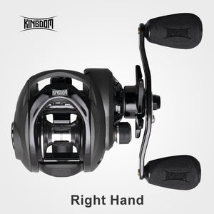 Kingdom Fishing Rod Reel Combo Baitcasting Spinning 2&3 Sections Fuji Rod Lightweight Spinning&Casting Reel For Pike Fishing Etc