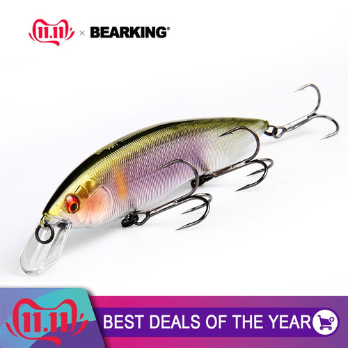 BEARKING 2019 Hot fishing lures, assorted colors, minnow crank 160mm 30g