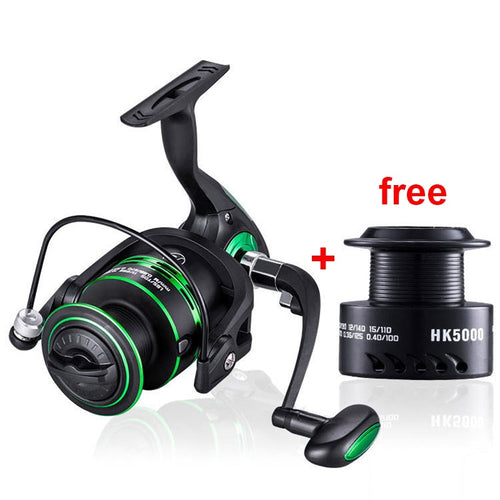 High Quality Double Spool Fishing Reel 5.2:1 Gear Ratio High Speed Spinning Reel Carp Fishing Reels For Saltwater