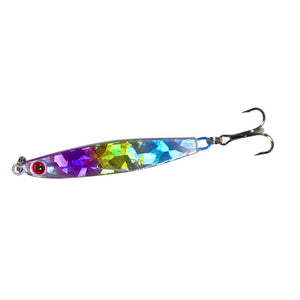 Fishing Bait Lure Various Colors Fish Swing Crank Bait 21g / 6.5cm Laser Light Sequins Fake Bait Deep Water Shore Bait