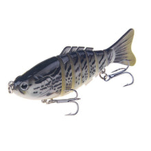 Load image into Gallery viewer, Bait Fishing Multi-section Fish 16g / 10cm Dip Material 7 Section Bait Bait Artificial Bait Fishing Hard Bait Simulation Bait