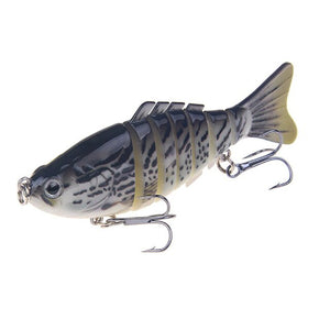 Bait Fishing Multi-section Fish 16g / 10cm Dip Material 7 Section Bait Bait Artificial Bait Fishing Hard Bait Simulation Bait