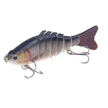 Load image into Gallery viewer, Bait Fishing Multi-section Fish 16g / 10cm Dip Material 7 Section Bait Bait Artificial Bait Fishing Hard Bait Simulation Bait