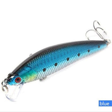 Load image into Gallery viewer, Bait Floating Water Small Step Fishing Far Into The Water Bait 3D Eye Hard Bait Set Strong Penetration Force Bell Fishing Tackle