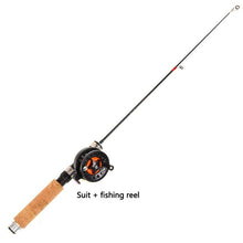 Load image into Gallery viewer, New Winter Ice Fishing Rods Fishing Reels To Choose Rod Combo Fishing Rods With Reel Wheel