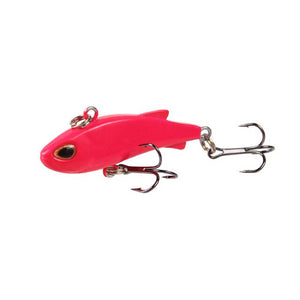 New 4cm / 4g Mini VIB Diving Swimming Full Water Layer Long-range Vibration Swinging Road Sub-bait Bait Japanese Fishing Gear