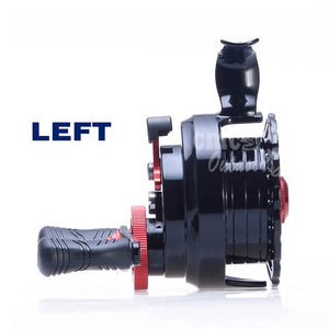 Mr.Charles New NND-H65 Gear ratio 3.6:1Semimetal Fishing Left/Right Hand Fly Fishing Reel Raft Ice Fishing Reel Fly Reel