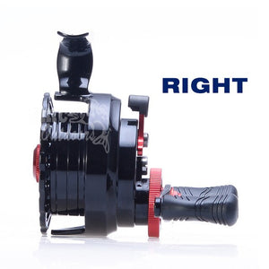 Mr.Charles New NND-H65 Gear ratio 3.6:1Semimetal Fishing Left/Right Hand Fly Fishing Reel Raft Ice Fishing Reel Fly Reel