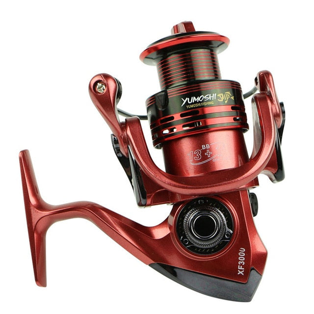 Fishing Reels 13+1BB 5.5:1 Full Metal for fish feeder baitcasting reel spinning reels for rod