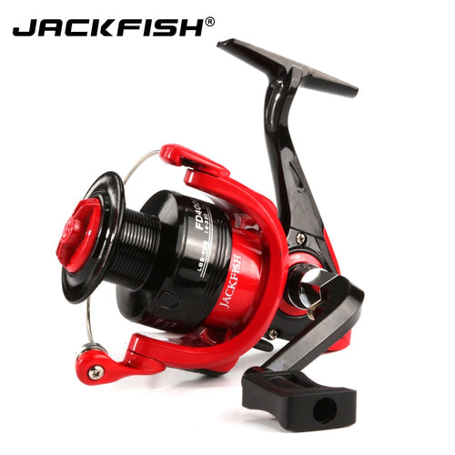 JACKFISH High Speed Fishing Reels G-Ratio 5.0:1 Bait Folding Rocker spinning wheel fishing reel carpa molinete de pesca