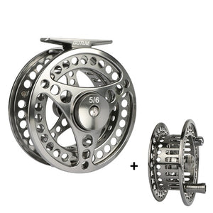 Goture Brand Disc Drag System Precise CNC Machine Cut Coil Fly Fishing Reel 3/4 5/6 7/8 9/10WT Aluminum Alloy Trout Fishing Reel