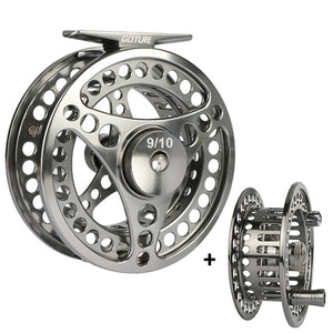 Goture Brand Disc Drag System Precise CNC Machine Cut Coil Fly Fishing Reel 3/4 5/6 7/8 9/10WT Aluminum Alloy Trout Fishing Reel