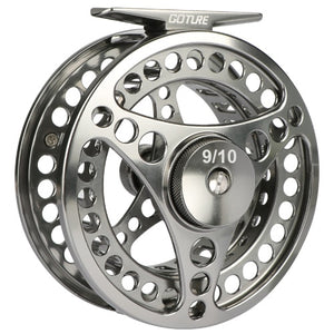 Goture Brand Disc Drag System Precise CNC Machine Cut Coil Fly Fishing Reel 3/4 5/6 7/8 9/10WT Aluminum Alloy Trout Fishing Reel