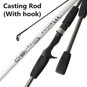 Carbon Spinning Fishing Rod M Power Hand Fishing Tackle Lure Rod Lure Wt:3-21g Casting Rod Canne Spinnng Leurre Spinning Fishing